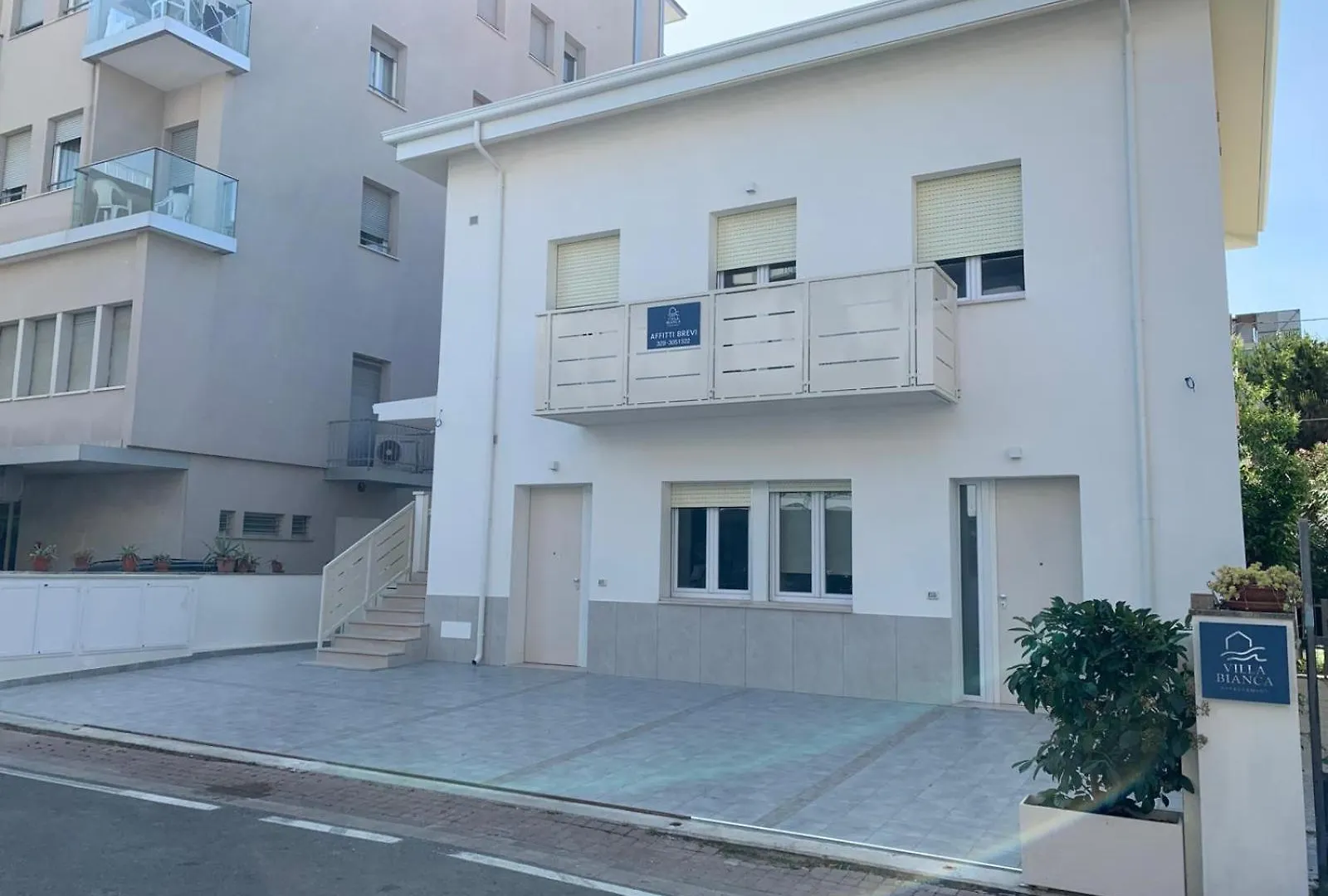Villa Bianca Appartamenti 리미니 아파트
